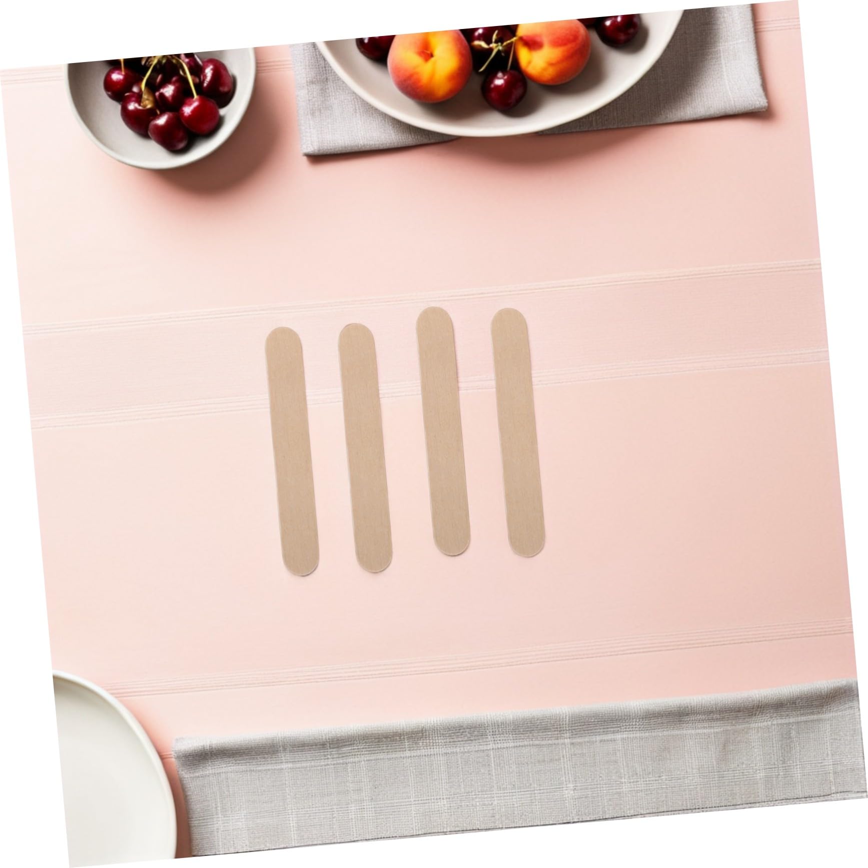 Palitos de Helado Pequeños de Madera para Manualidades 1000 Piezas | Acabado Suave Astillas, Uso Multifunción, Fácil de Decorar, para Estudios y Hogar
