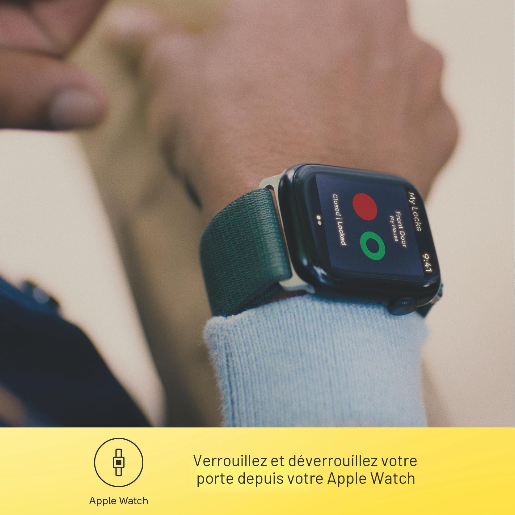 Yale Linus L2 Noir Serrure connectée électronique Wi-Fi MATTER verrouillage à distance