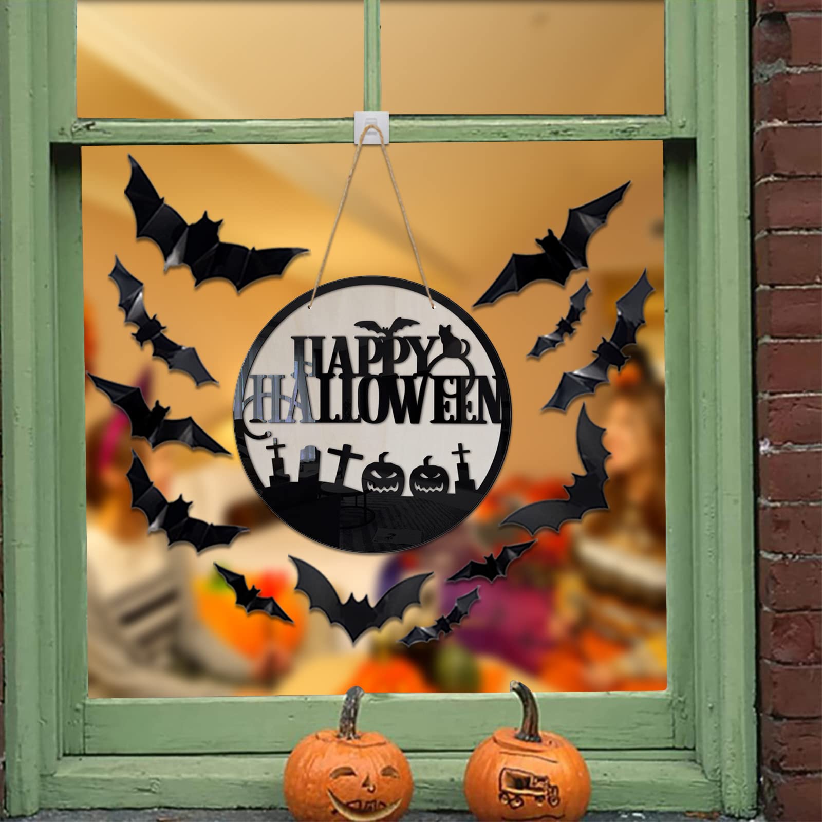 お化け屋敷 ゾンビ 看板 ハロウィン イベント モチーフライト ゴールド