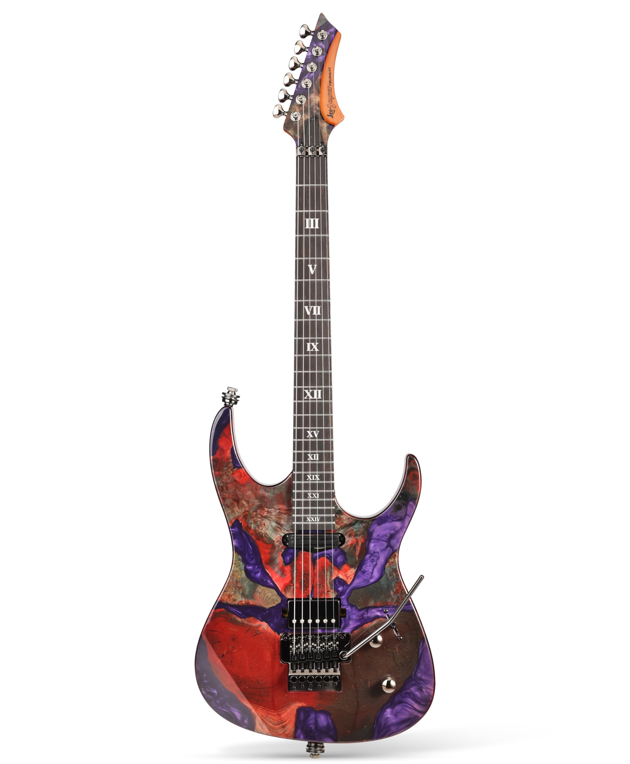 Amazon.com: Leo Jaymz Tsunami Deluxe Mahogany Body & Roasted Maple
