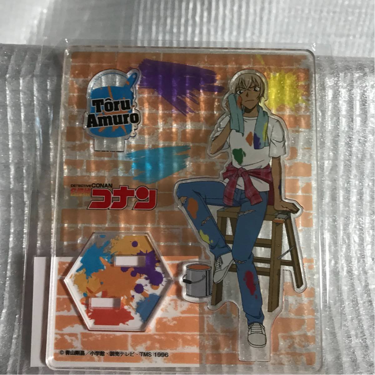 名探偵コナン　安室透　アクリルスタンド　アクリルキーホルダー　AGF ペンキ Amazon.co.jp: 名探偵コナン AGF限定アクリルスタンド 安室透 サイズ
