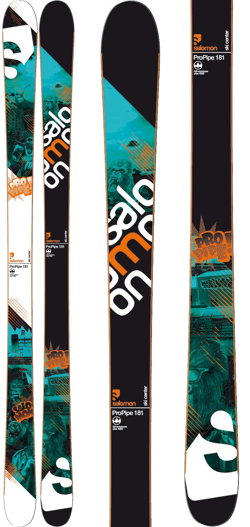 Salomon Pro Pipe Skis Sz 161 : Amazon.co.uk: Sports & Outdoors