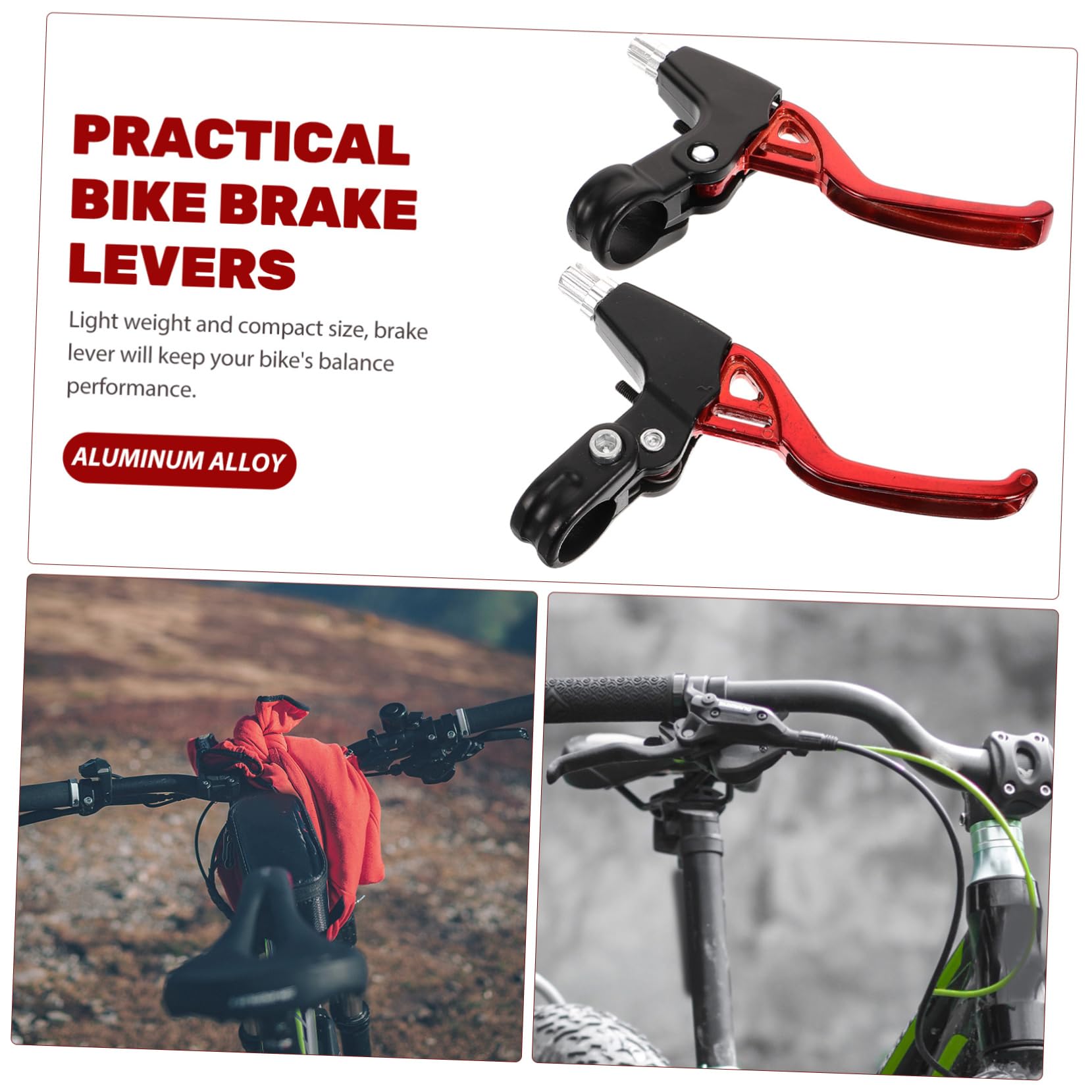 Milisten 5paare Fahrrad Bremshebel Ergonomische Bremsgriffe Für Mountainbike Und Rennrad Langlebige Und Praktische Bremshebel