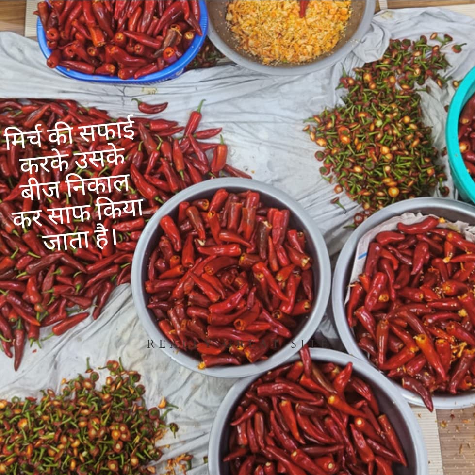 Jayani Homemade Stuffed Red Chilli Pickle 800 gm 2