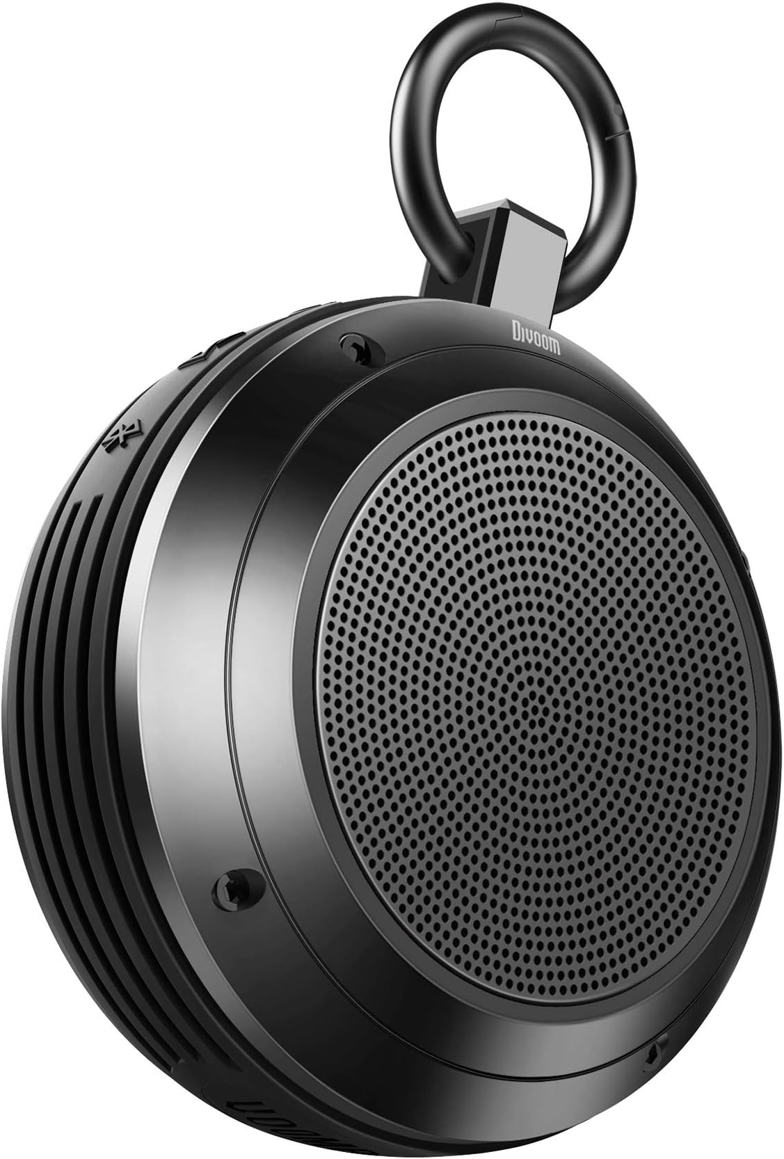 DivoomVoombox-Trek Portable Bluetooth Speaker, IPX5, Black