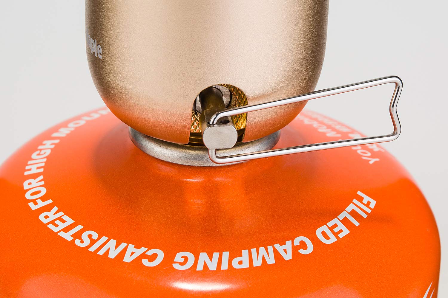 Orange Gaslampe