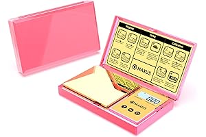 Maxus Digital Pink Kitchen Scale: Precision Weighing with a Pop of Color