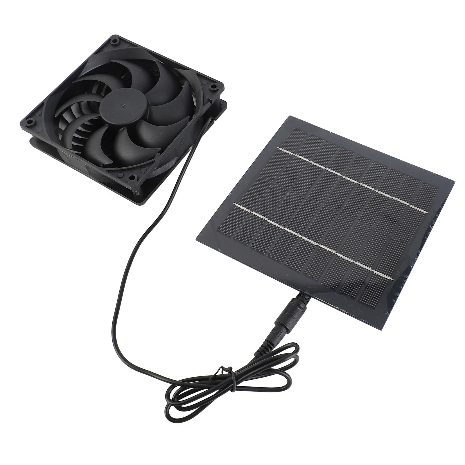 Kit de ventilador solar CHICIRIS de 5W resistente IP65 para refugios 7