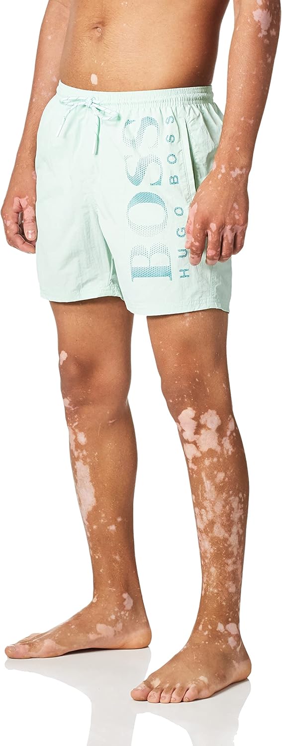 BOSS Mens Octopus Swim Trunks