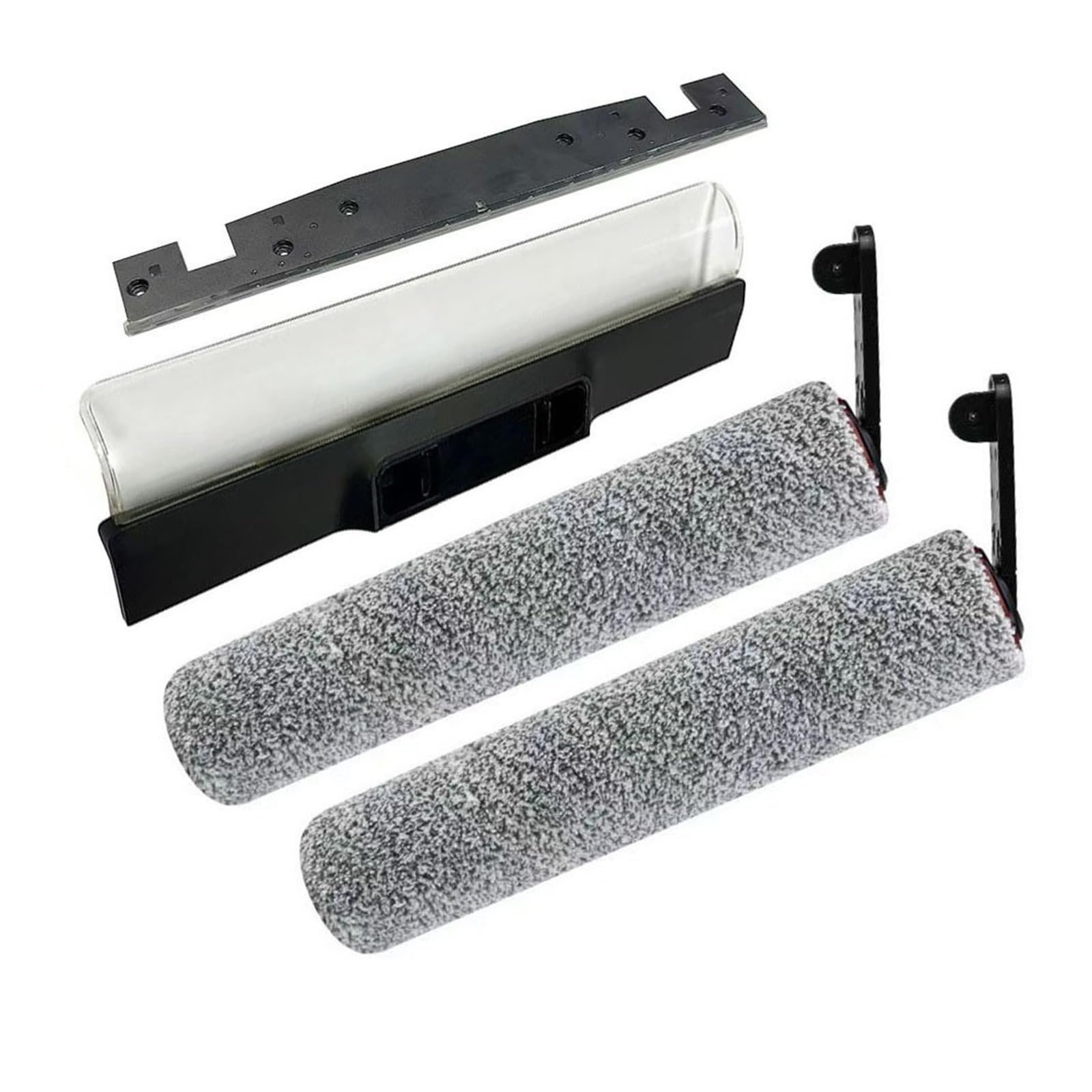 Cubierta Del Cepillo Principal for Aspiradora, Cepillos De Rodillo Raspador Inferior, Compatibles Con Dreame, H12 Pro H12 Pro Plus, Accesorios for Fregador De Pisos for Aspiradora(Set2)