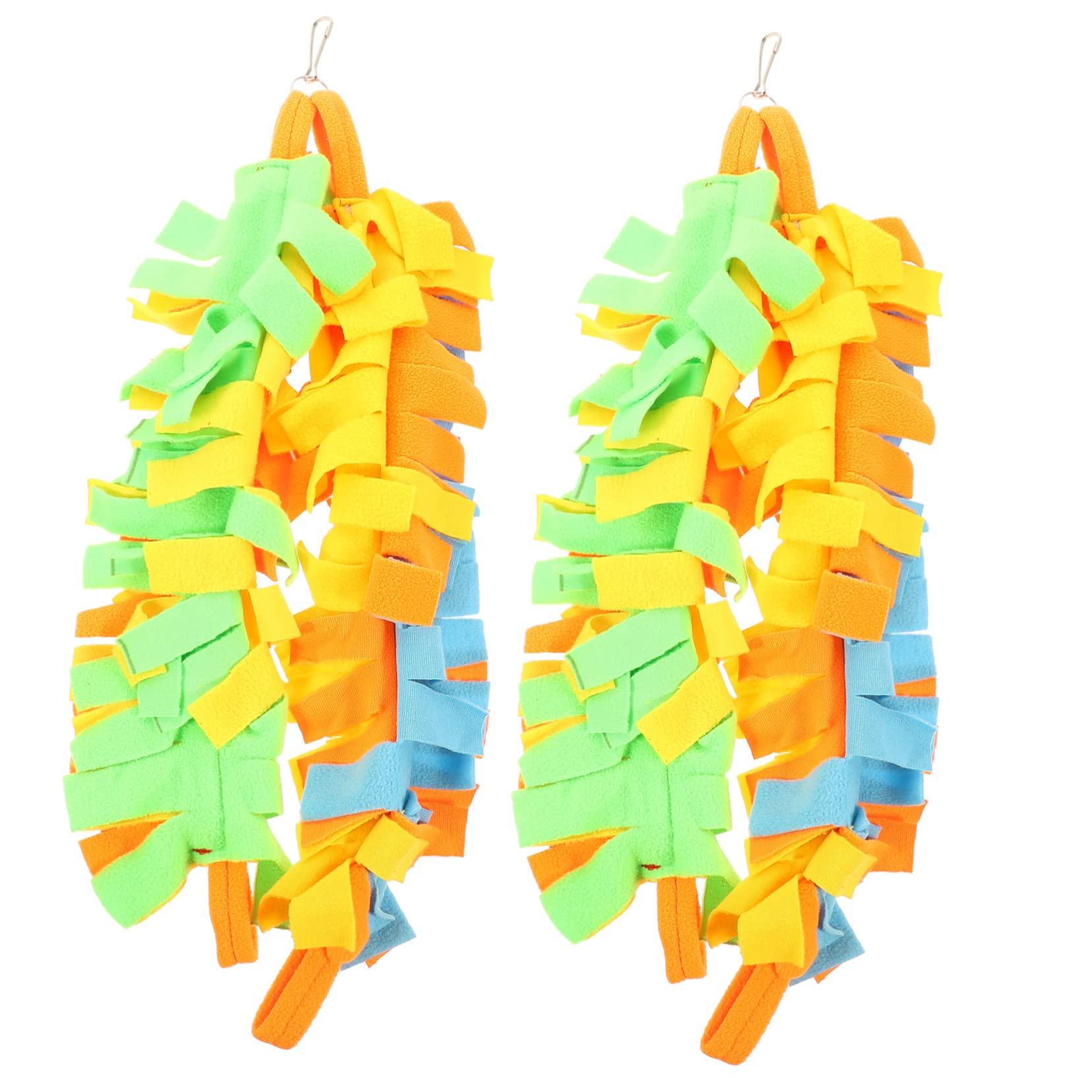 BESPORTBLE 10pièces Jouets à Mâcher pour Oiseaux Et Petits Animaux Balancement Suspendu pour Perruches Perroquets Et Hamsters Accessoire De Et Sûr