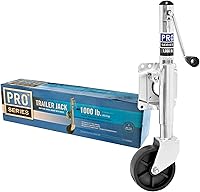 Vista 1 de Pro Series 1000 libras Gato hidráulico para remolque giratorio de capacidad