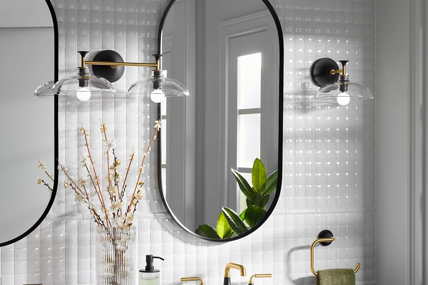 Chrome Sconce - Tone 1 Light by Kohler