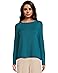 Eileen Fisher Petite Peruvian Cotton Blend Bateau Neck Sweater - Main View