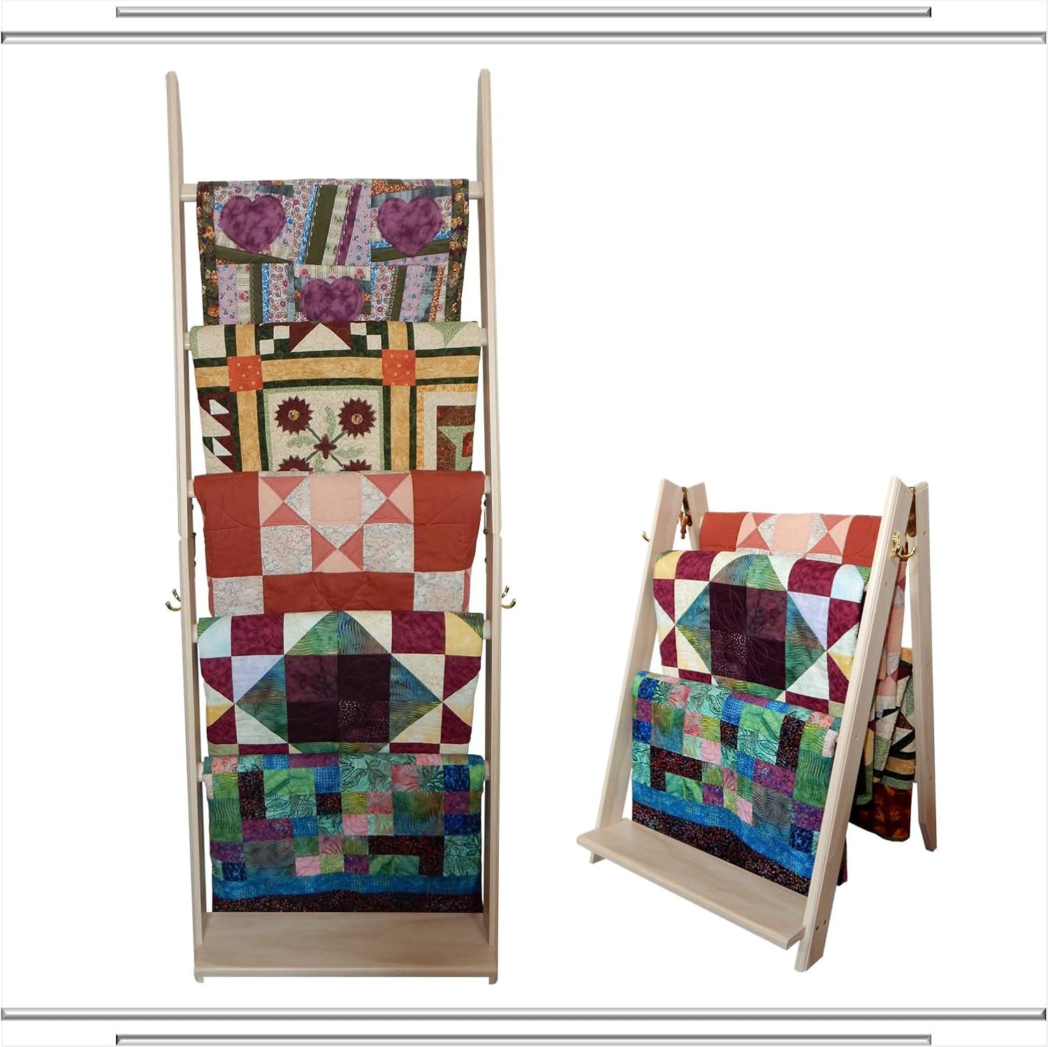 Amazon.com - Built by Briick Quilting The LadderRack 2-in-1 Quilt ...