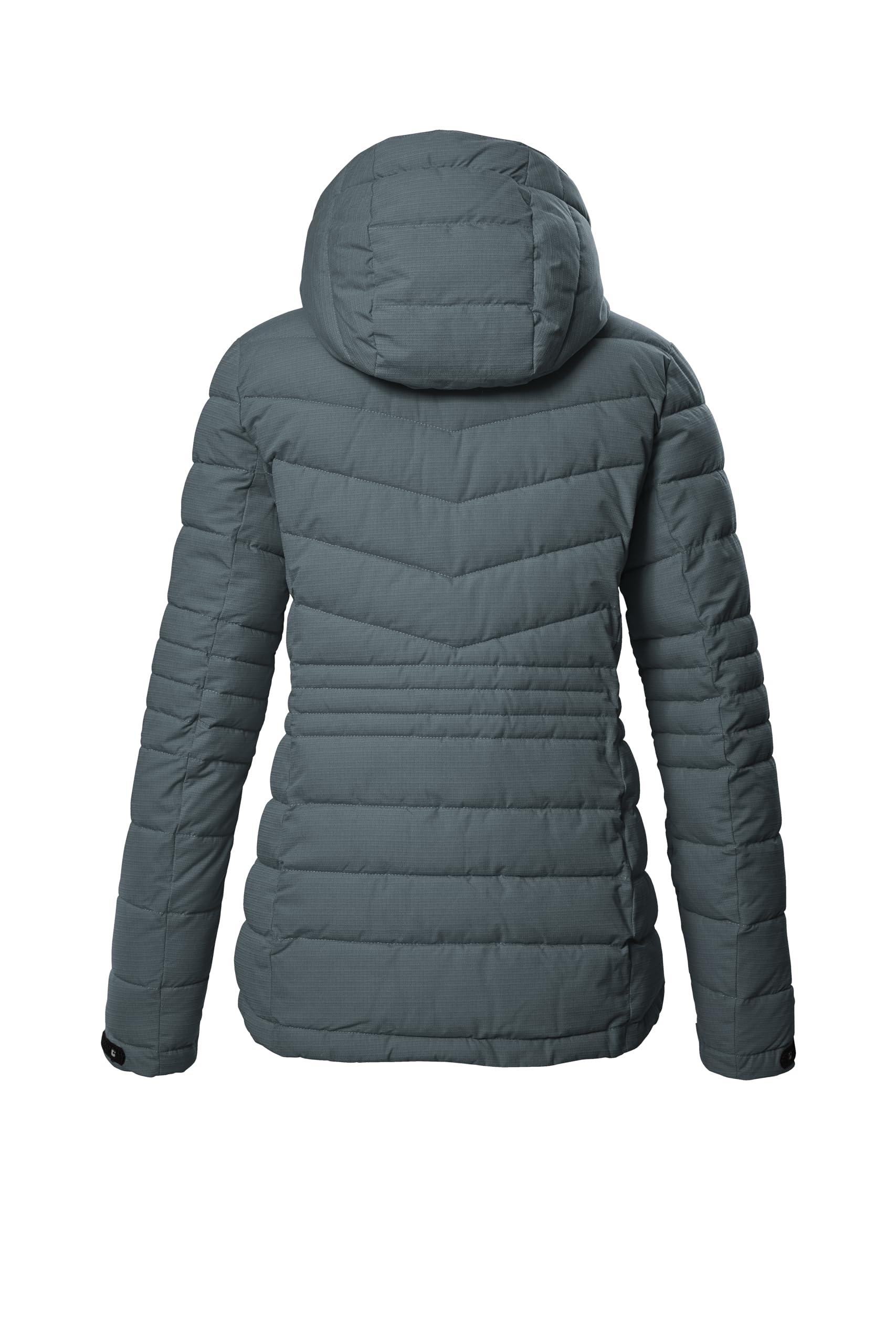 Killtec Damen Kow 10 Wmn Qltd Jckt Steppjacke/Jacke in Daunenoptik mit Kapuze