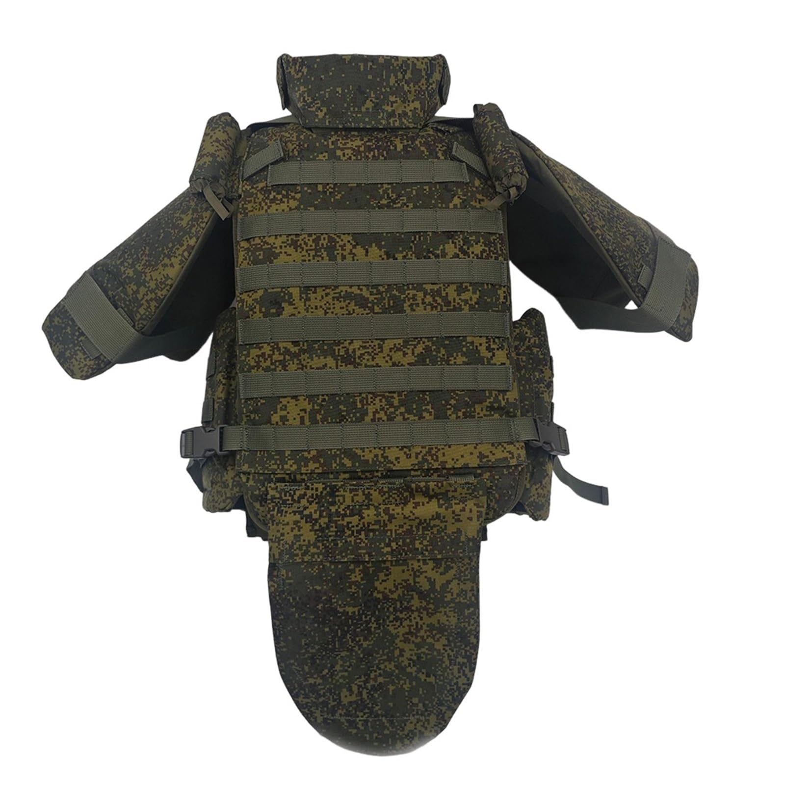 LZAQHMT Russian 6B45 EMR Tactical Vest With Molle Combat Set – Quick Detachable Heavy Vest With Shoulder & Crotch Pad For Airsoft Hunting Gear