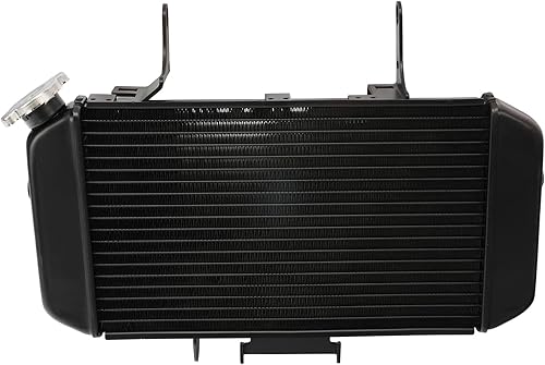 Miniatura 6 de TCMT Refrigerador de agua de repuesto para motocicleta negro radiador apto para SUZUKI DL650 DL 650 V-Strom 2004 2005 2006 2007 2008 2009 2010 2011