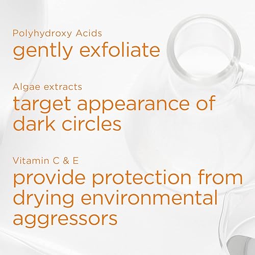 Miniatura 5 de NEOSTRATA Crema iluminadora para ojos corrector de círculos oscuros con antioxidantes, péptidos y extracto de algas, sin fragancia, 0.53 oz.