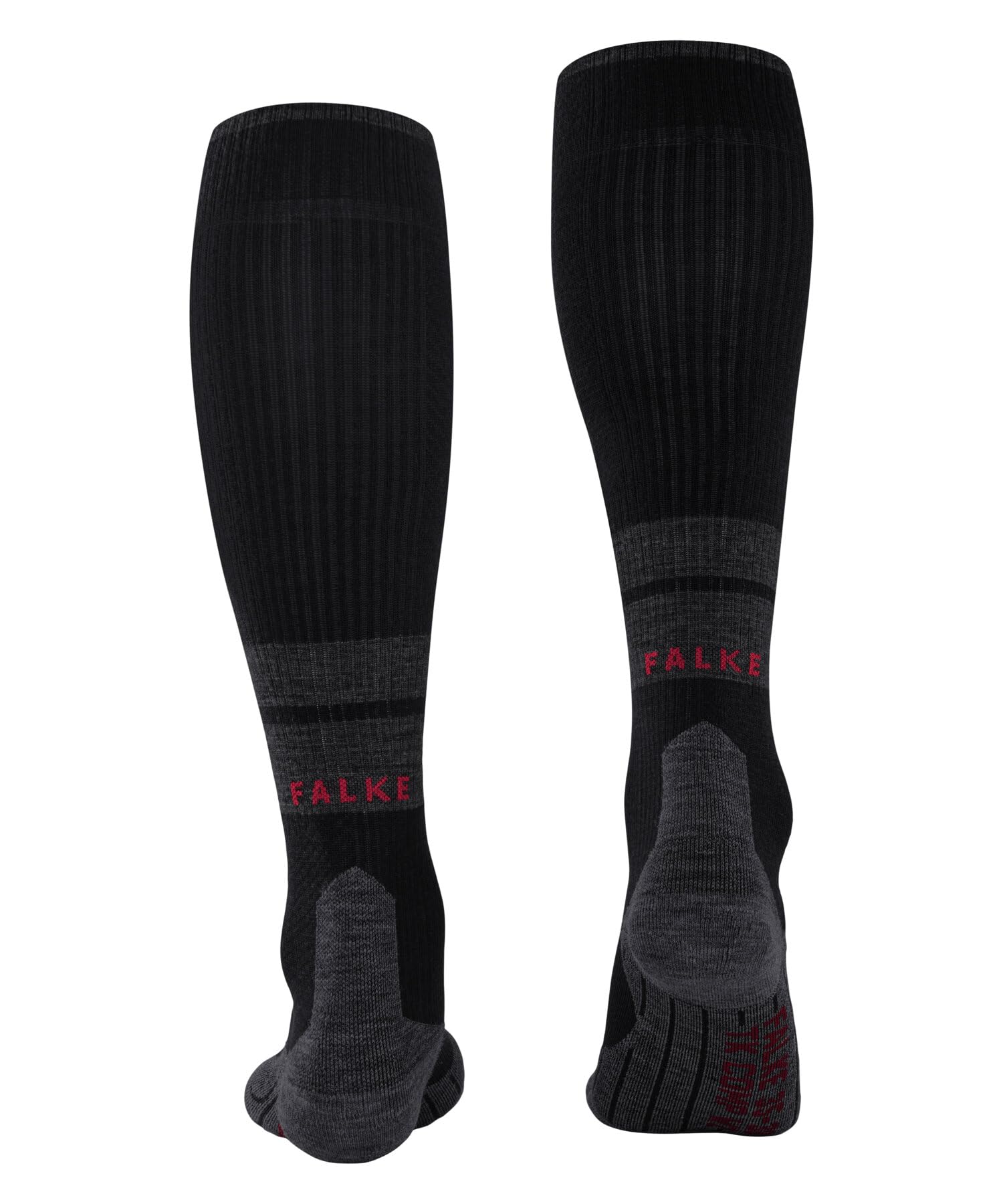 FALKE uomo TK Compression calzini da escursionismo imbottitura media stabilizzanti anti-vesciche traspiranti asciugatura rapida controllo del clima antiodore lana vergine filo funzionale 1 paio