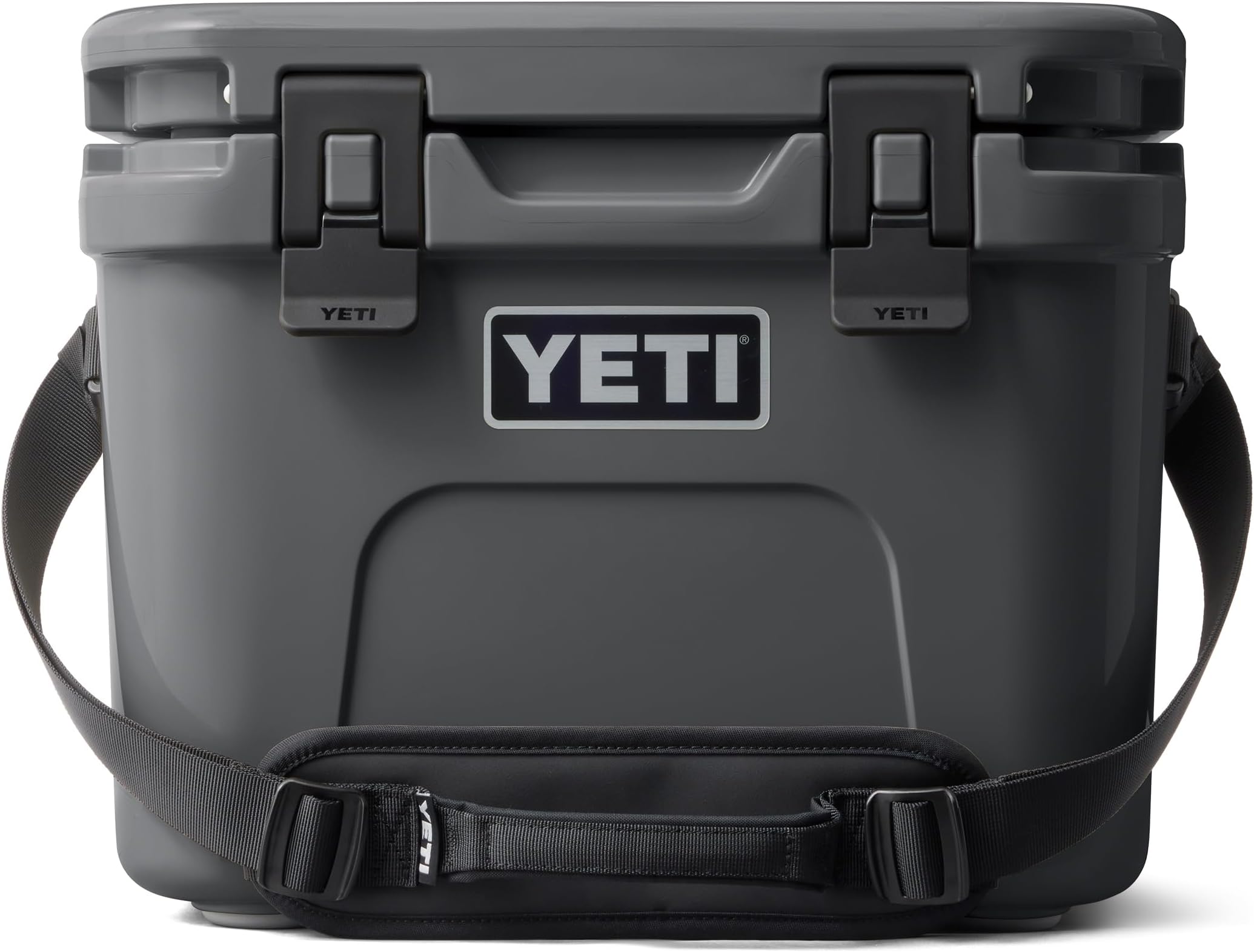 Roadie 15 Hard Cooler with DoubleDuty Shoulder Strap, Charcoal