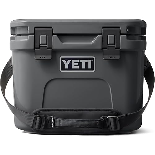 YETI Roadie 15 Hard Cooler with DoubleDuty Shoulder Strap