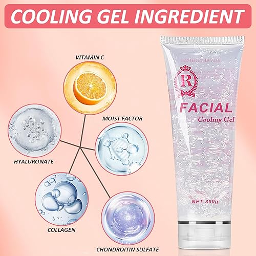 Miniatura 3 de YMEYFAN 3 unidades de gel conductor, gel refrescante para depilación de salón, máquina de cuidado de la piel, hidratante hidratante adecuado para