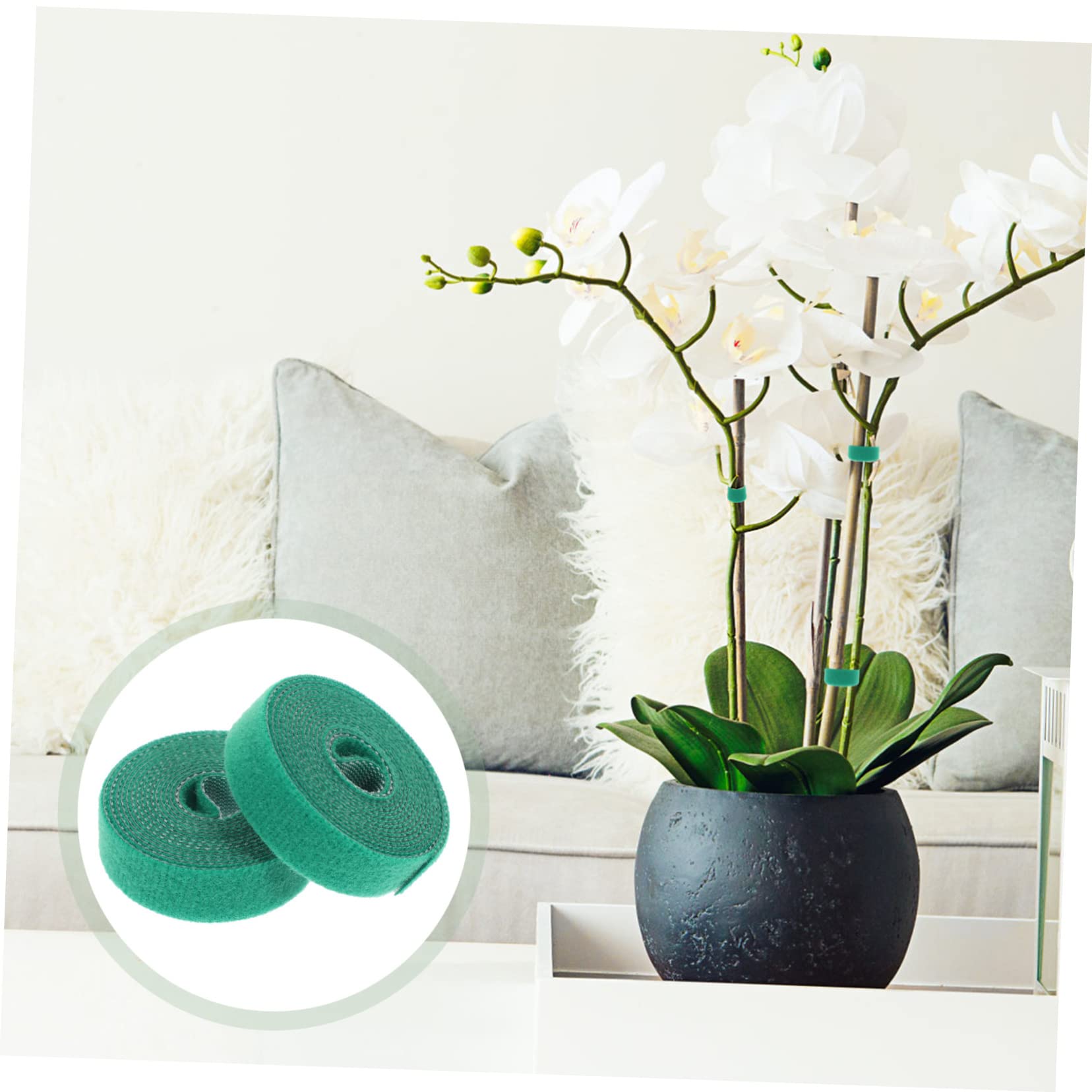 ABOOFAN 8pièces Ruban De Jardinage Réutilisable pour Fixation des Plantes Grimpantes Support Ajustable
