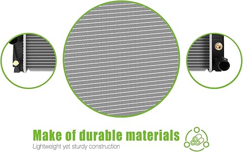 Miniatura 5 de SCITOO Radiador AT 2892 apto para Toyota 2006-2008 para Toyota RAV4 2.4L 2009-2018 para Toyota para RAV4 2.5L 2006-2012 para Toyota para RAV4 3.5L