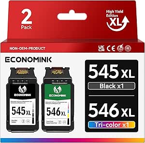 Econoink 545 546 XL ultipack, Patronen 545 546 Kopatibel für Canon