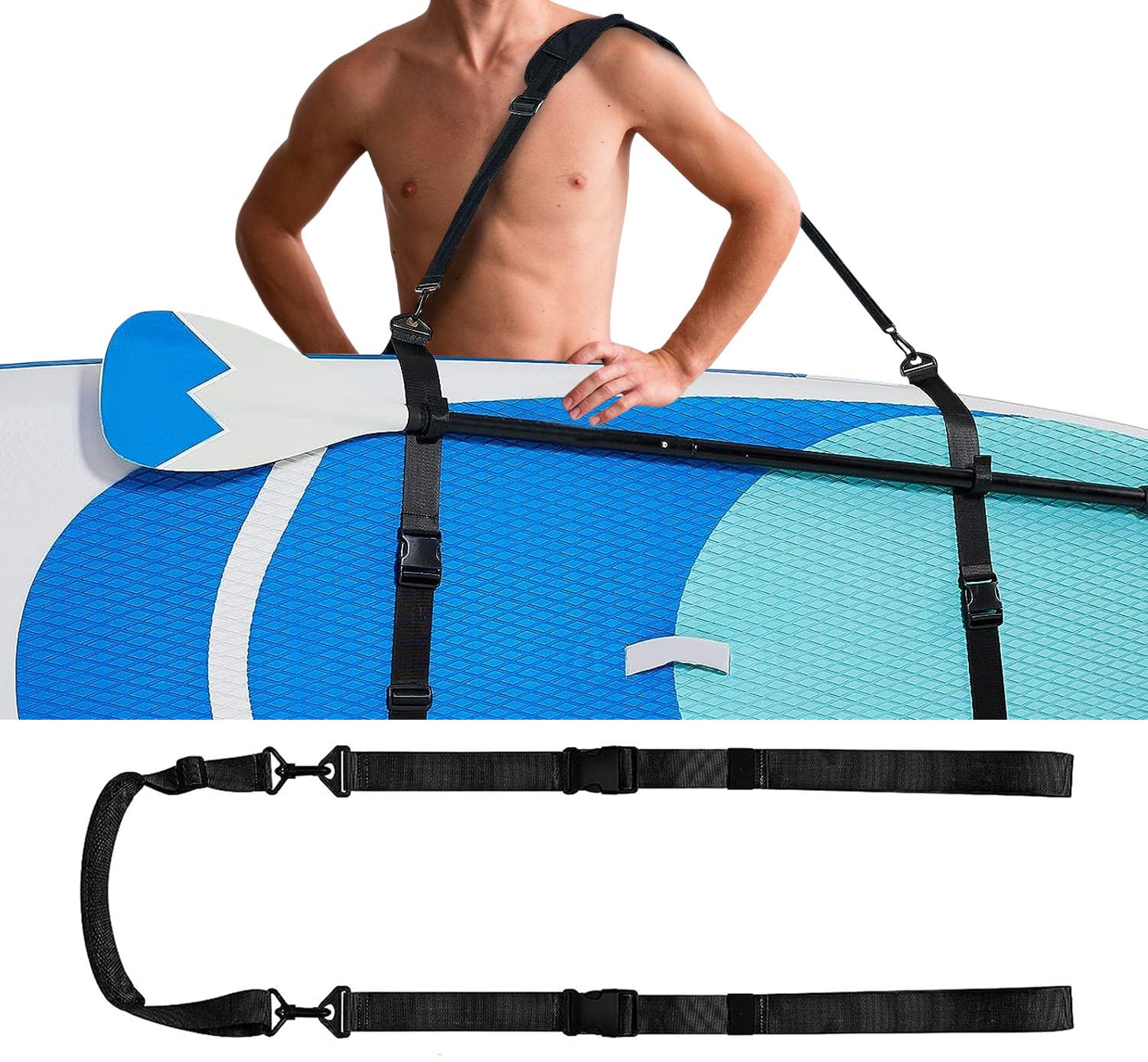 Paddle Board Carrying Strap, Adjustable Kayak/SUP