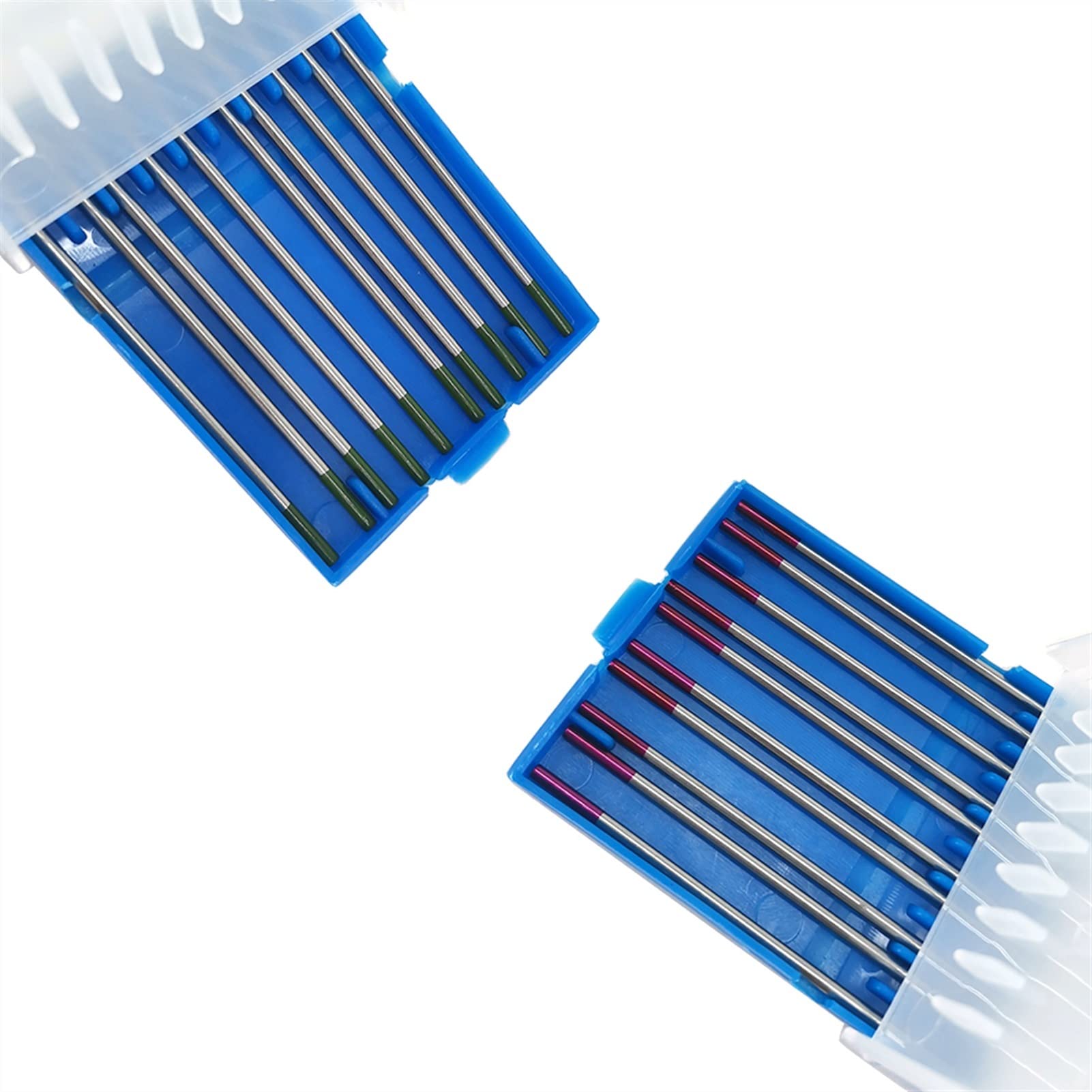 Schweißelektrode Professionelle 150 mm Wolfram-Elektroden 1.0 1.6 2.0 2.4 3.2 4.0 mm WT20 WL10 WL15 WL20 WC20 WZ8 WES WP Schweißgerät Tig Rods Schweißstab (Größe: 1,6 mm, Farbe: Schwarz)