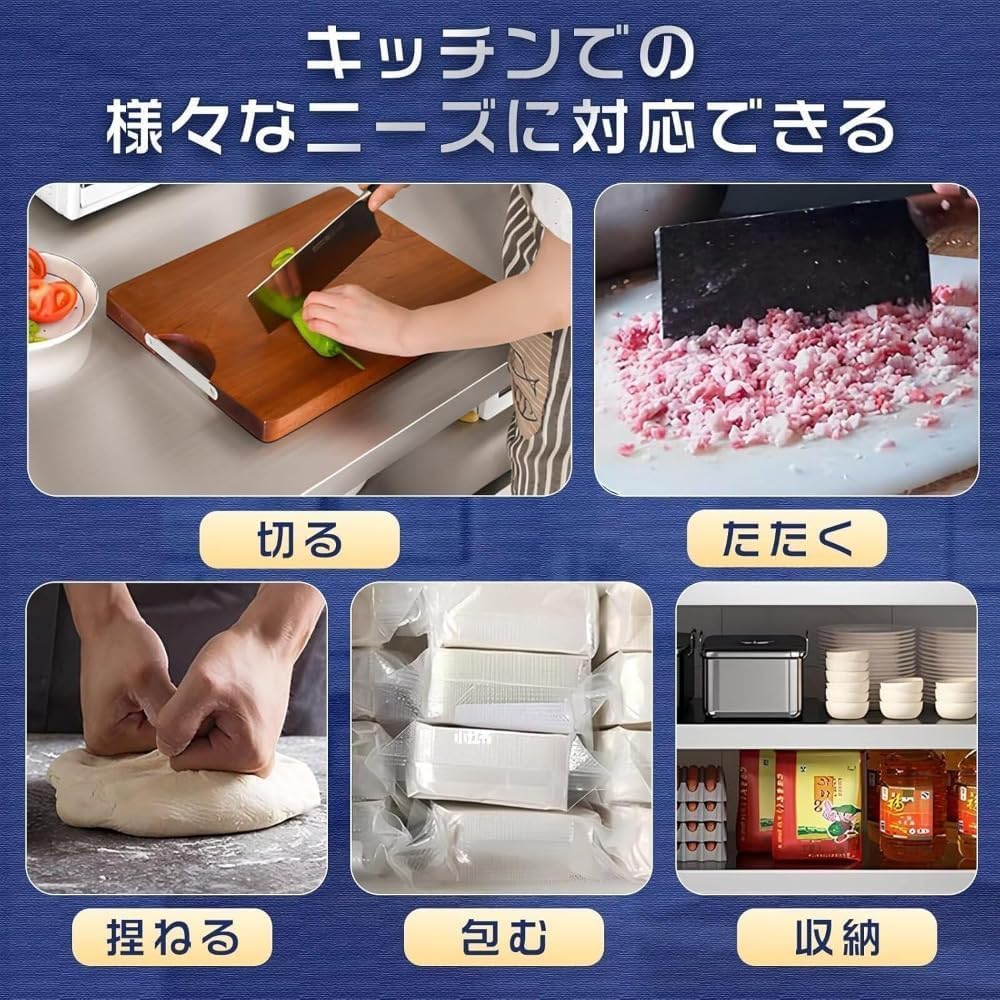 CokBluステンレス作業台 業務用 家庭用 調理台 棚板調整 丸角デザイン 天板100&times;40cm 2段 キッチン置き棚 足調整可能