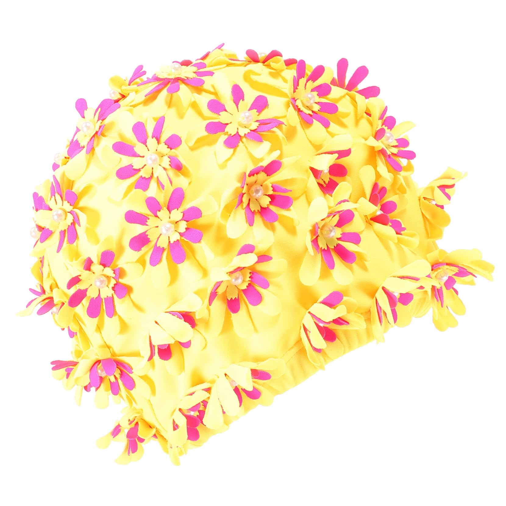 Sosoport Lot De 2 Bonnets De Bain À Fleurs pour Adultes Confortables