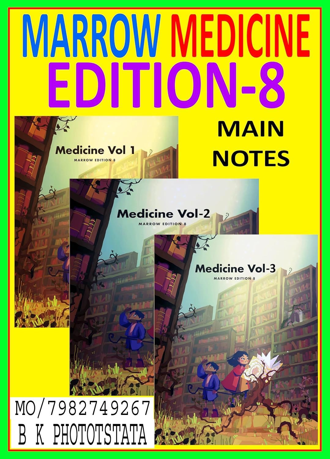 Buy MEDICINE MARROW EDITON 8.0 (MEDICINE)(VOL-1,2,3)(FULLY DIGITAL