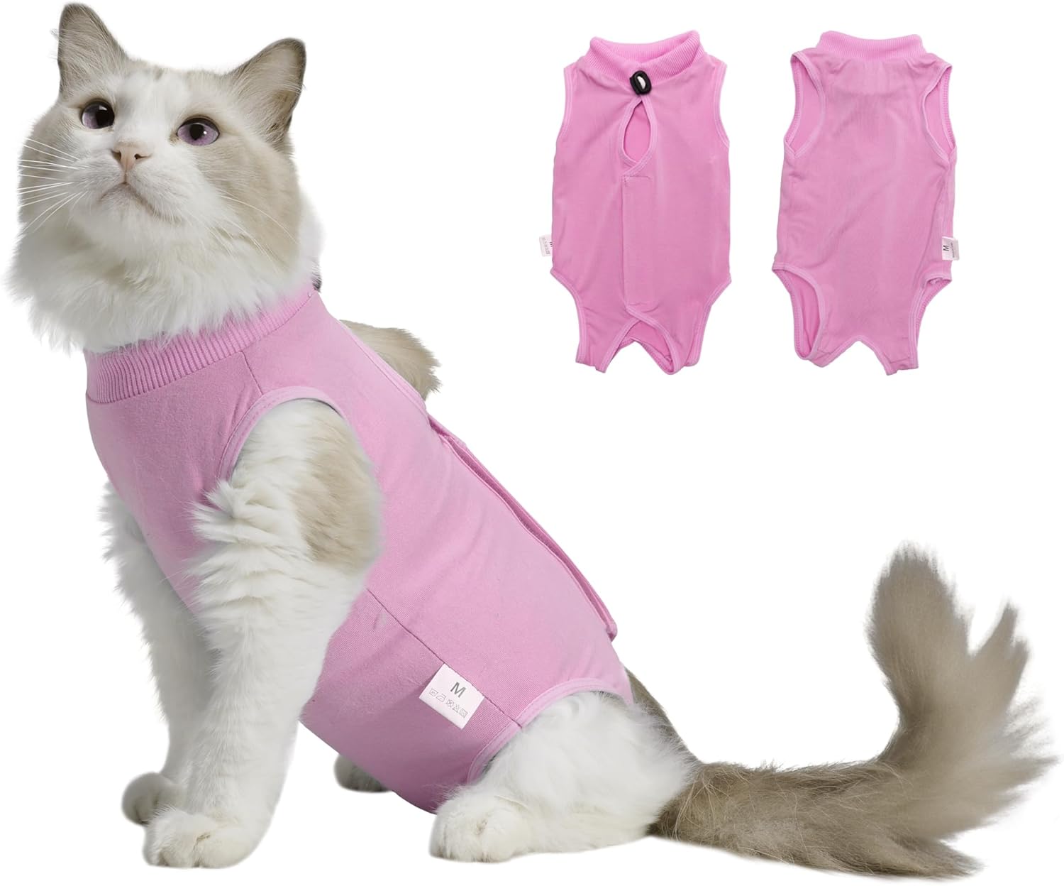 Acoutpet Cat Surgery Recovery Suit Female Kitten Cat