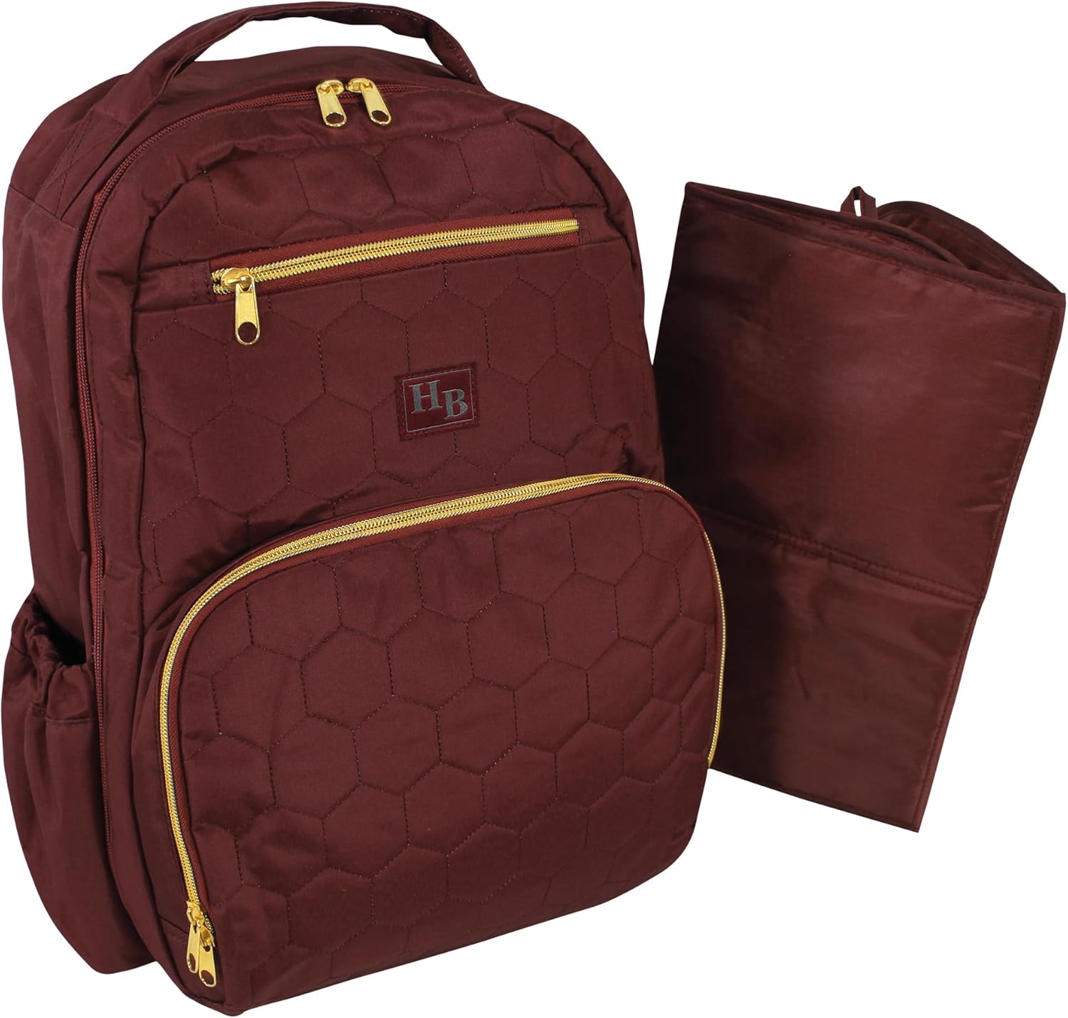 Hudson Baby diaper bag with changing pad - baby shower gifts for friend