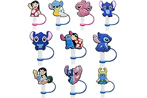 Cute Cartoon Animal Straw Toppers for Kids