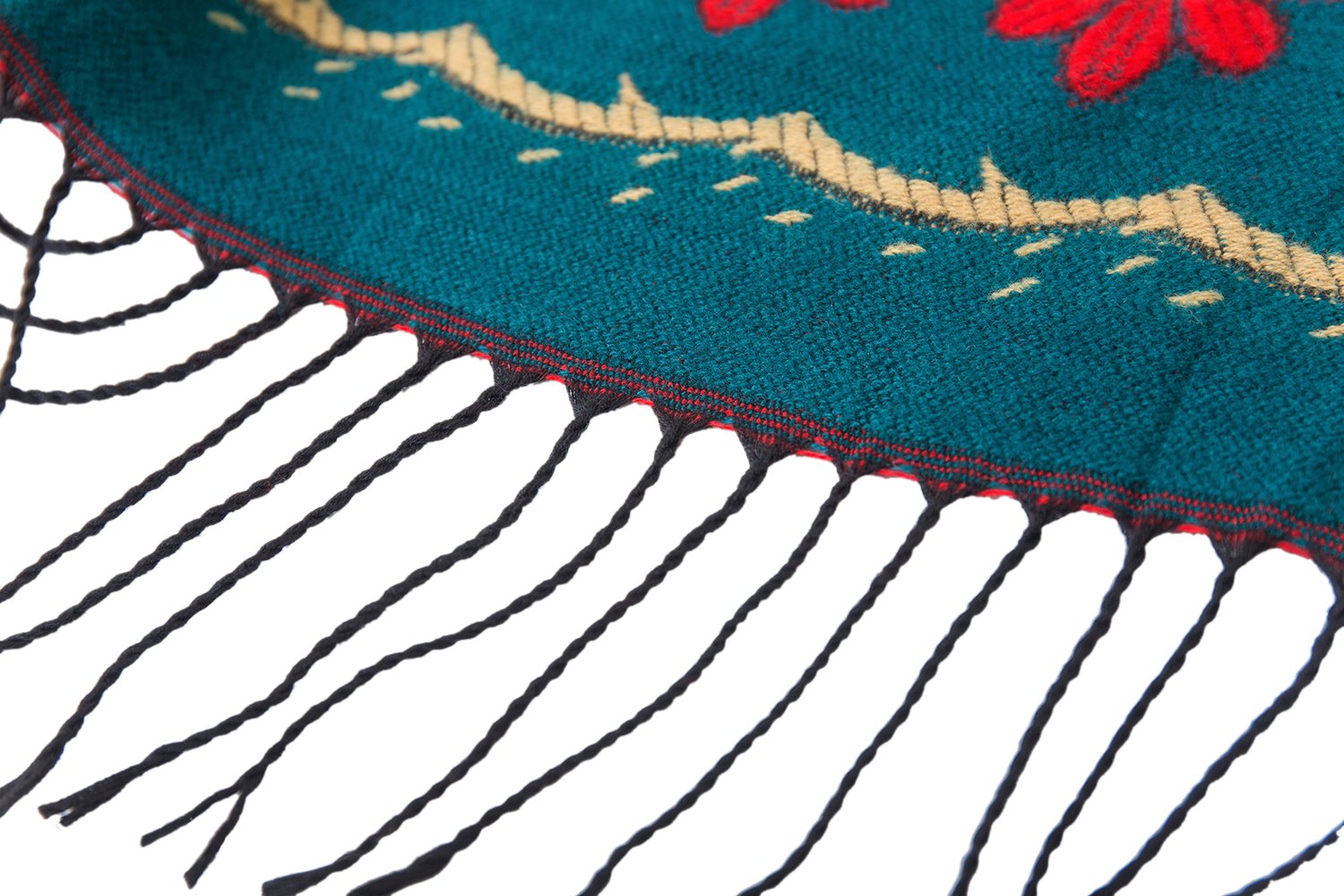 Urban GoCo Poncho Mantilla con Borlas del Estilo de Retro Chal Cape para Mujeres