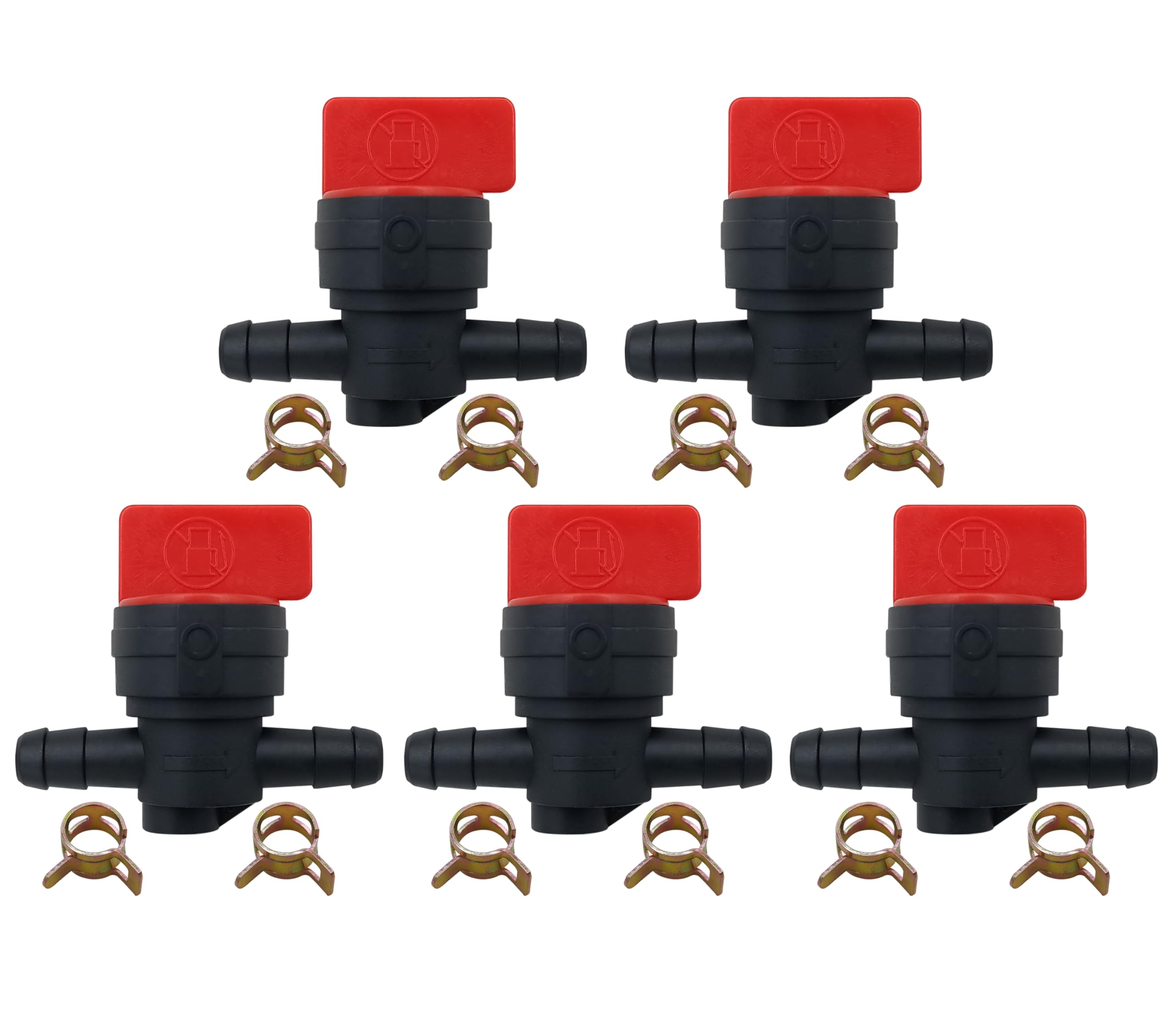 Fuel Shut Off Valve for Briggs & Stratton 493960 494768 698183 Oregon 07-406 John Deere AM36141 AM107340 Toro 54-3150 1-603770 Murray Lawn Mower