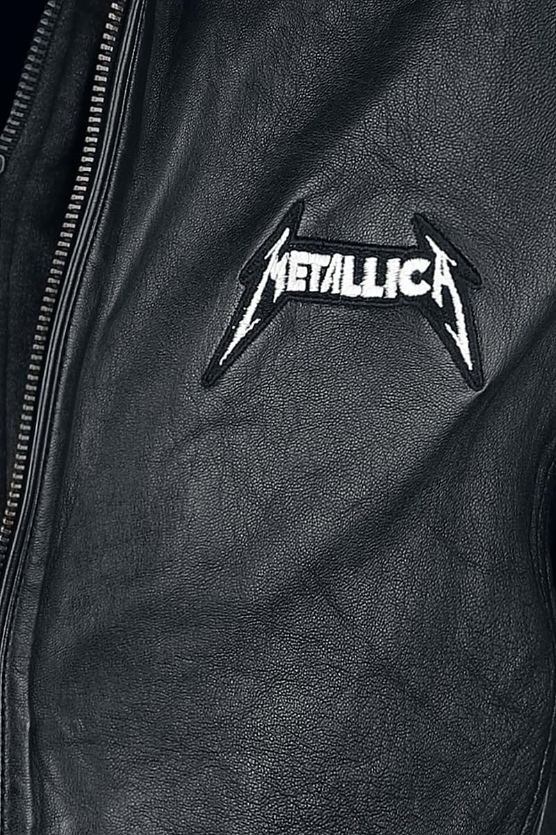 Metallica Master Of Puppets Männer Lederjacke schwarz Band-Merch, Bands