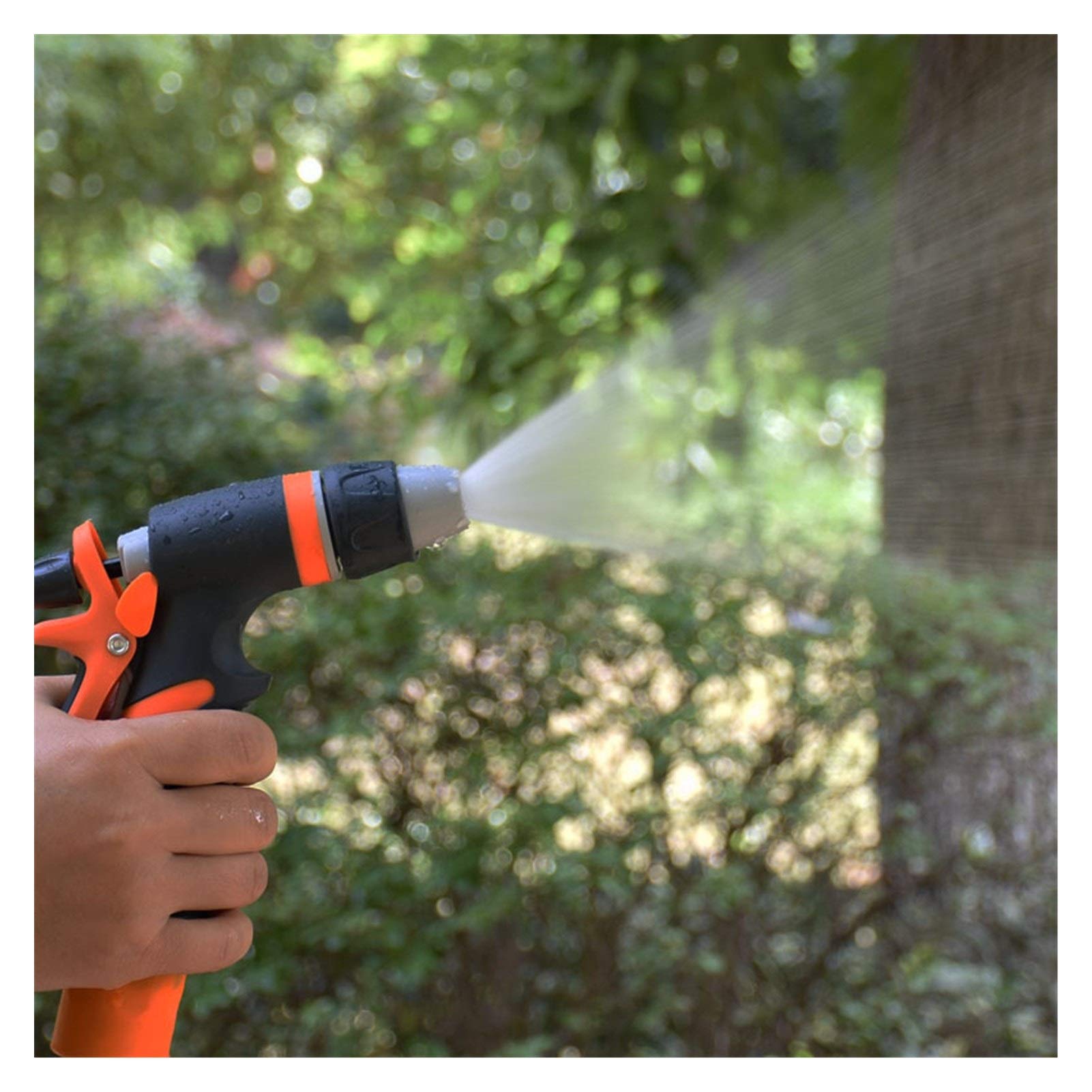 Złącze węża Schnellanschluss Gartenschlauch Spray Rasen Bewässerung Multifunktionale Myjnia samochodowa Hochdruck-Wassergewehr 1/2 3/4 Schlauch Zraszacz Garten 1 zestaw (kolor: niebieski)(1i2 Hose)