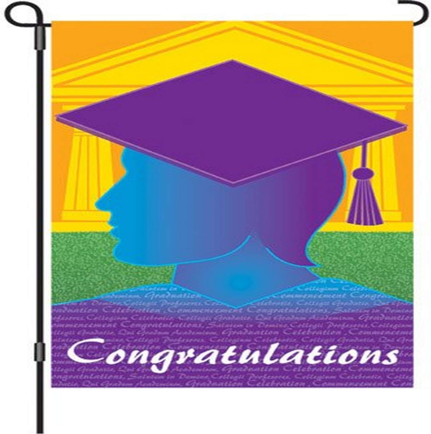 Premier Kites 51648 Garden Brilliance Flag, The Graduate