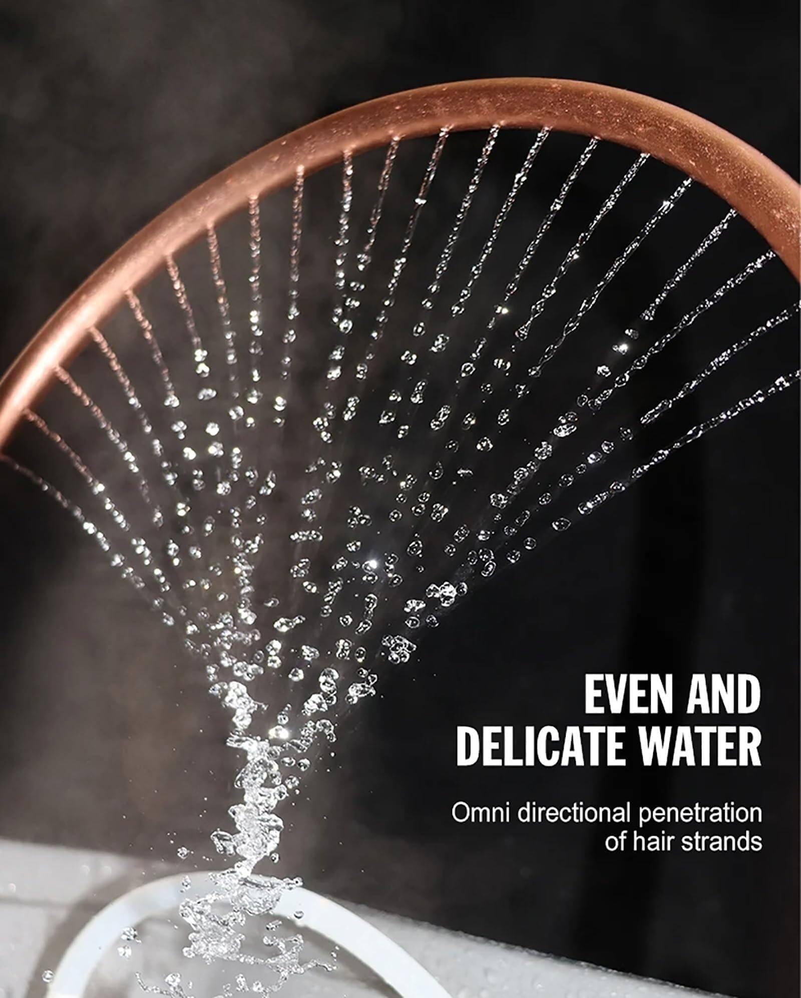 Estante de circulación de agua for peluquería, accesorios for cama de champú for tratamiento de cabeza, diseño de arco de 180 grados, 21 orificios de salida de agua, marco de circulación de agua con b