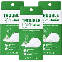 ACROPASS Trouble Care Microcone Acne Patch, Spot Care for Early Pimple and Zits, Hydrocolloid & Niacinamide for Blemishes Regular Size - 18 count