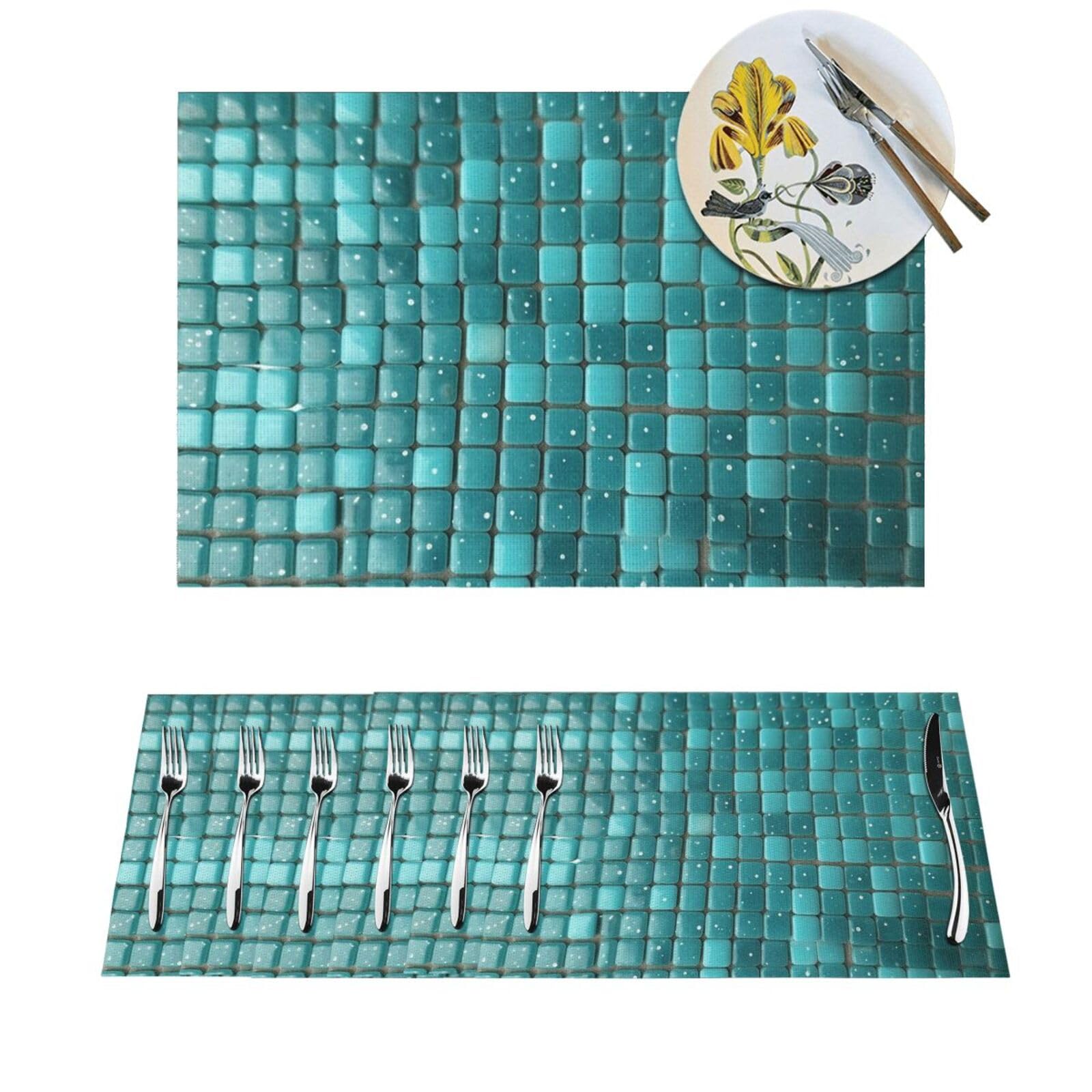 Sets de table pour extérieur et intérieur lot de 6 parfaits pour vos repas