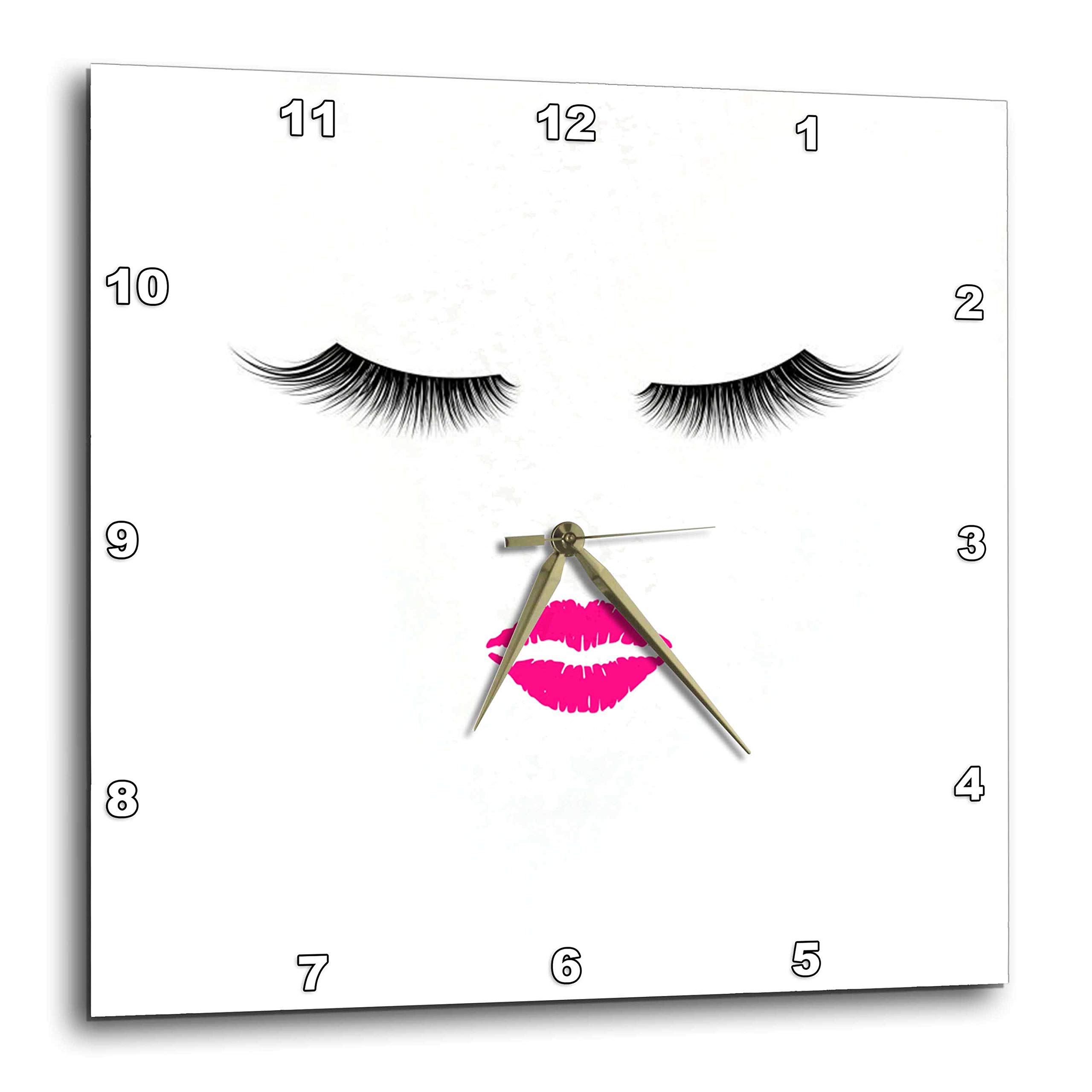 Horloge murale silencieuse 25,4 cm Gabriella B collection visage d'art