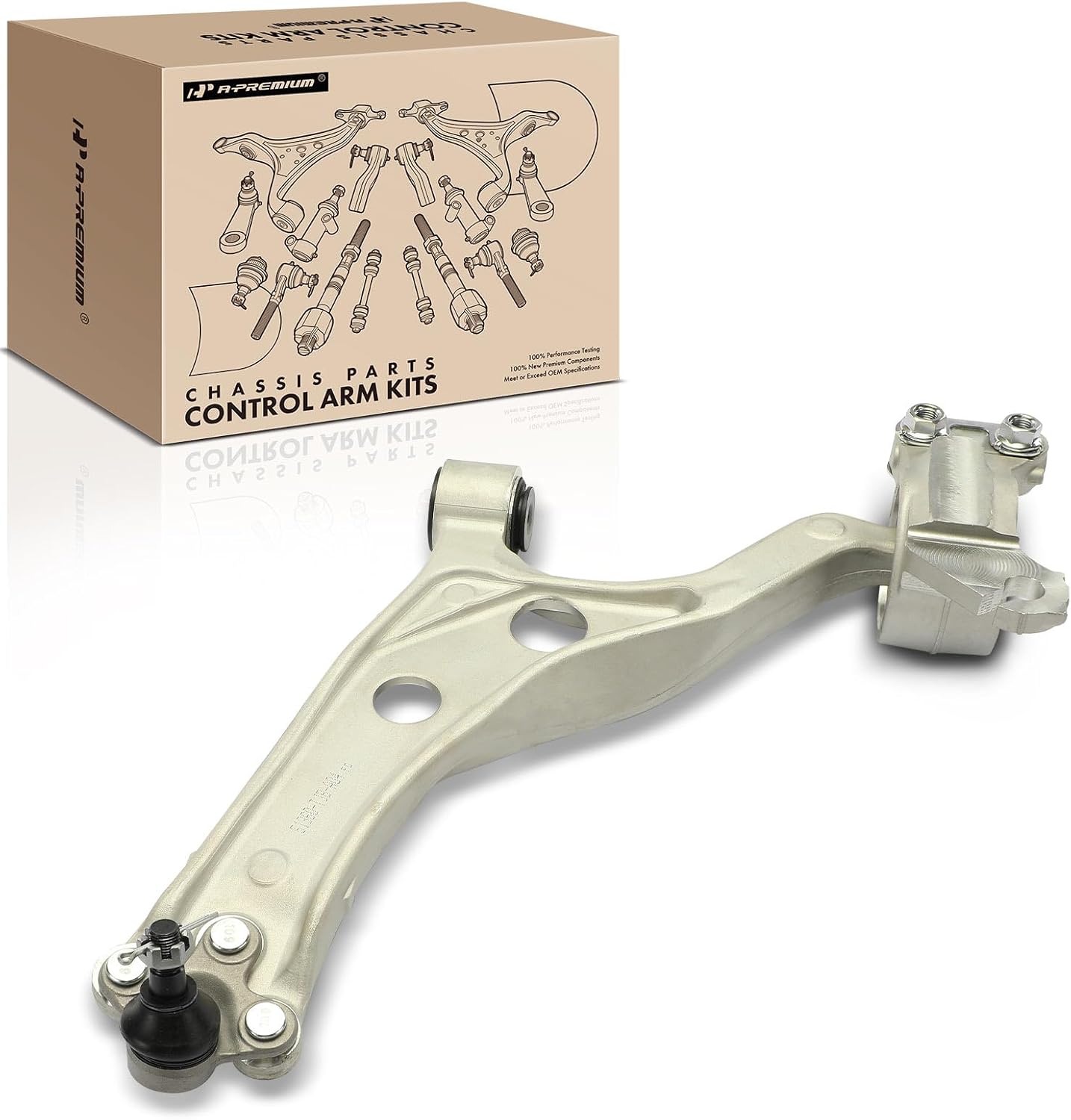 A-Premium Front Left Lower Control Arm with Ball Joint & Bushing, Compatible with Acura RDX 2019 2020 2021 2022