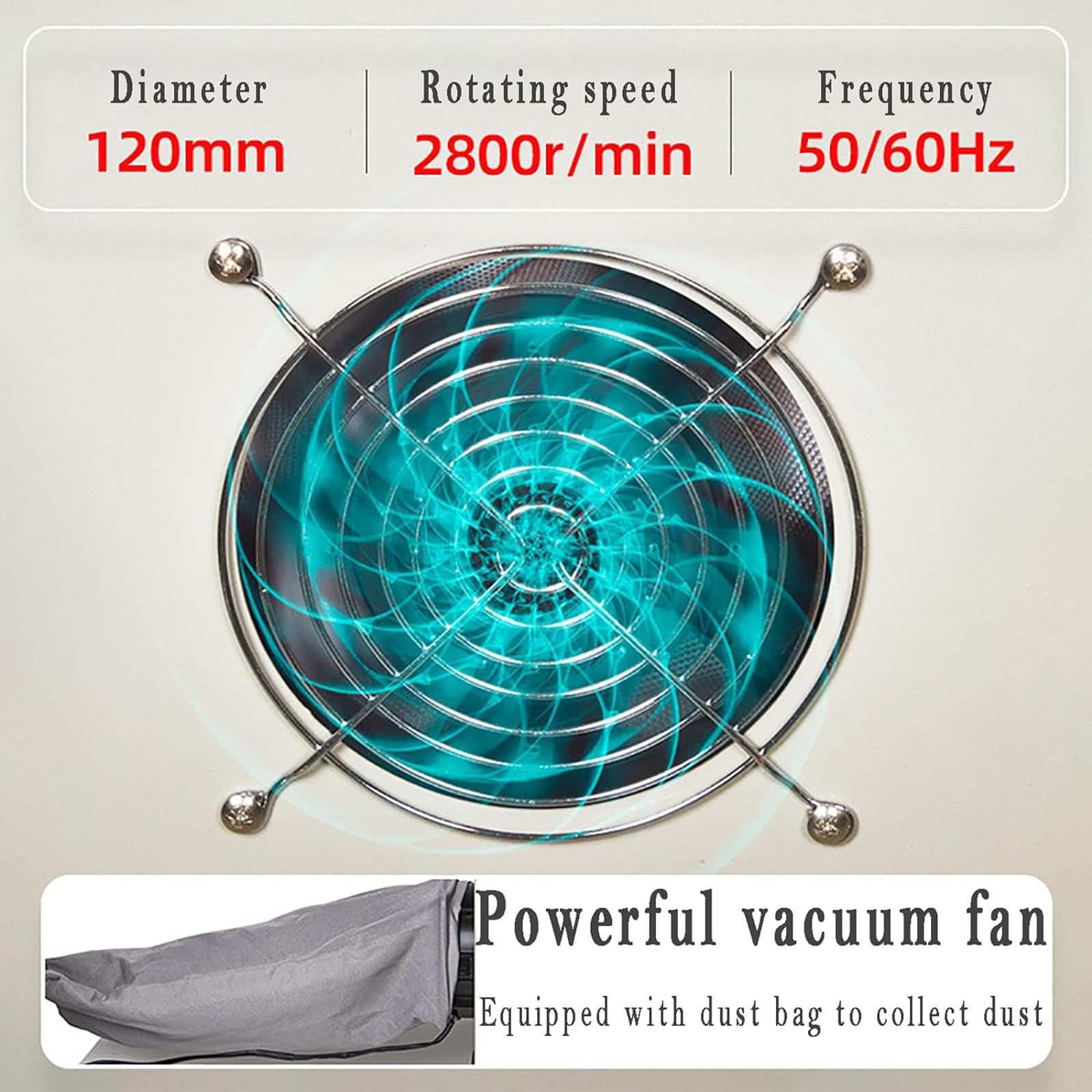 Boîte De Meulage Dentaire, Boîte De Gravure Anti-poussière Avec Éclairage LED Et Fenêtre Transparente, Ventilateur Puissant 2800R/MIN, Utilisée Pour Le Meulage/gravure/polissage/perçage/découpe