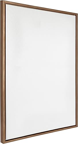 Kate and Laurel Sylvie - Lienzo enmarcado en blanco, 28 x 38 pulgadas, lienzo vacío moderno para pintar tu propio arte, lienzo de alta calidad ya